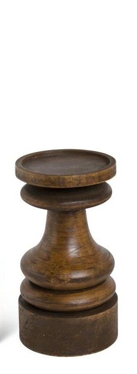 Brown Chunky Candleholder
