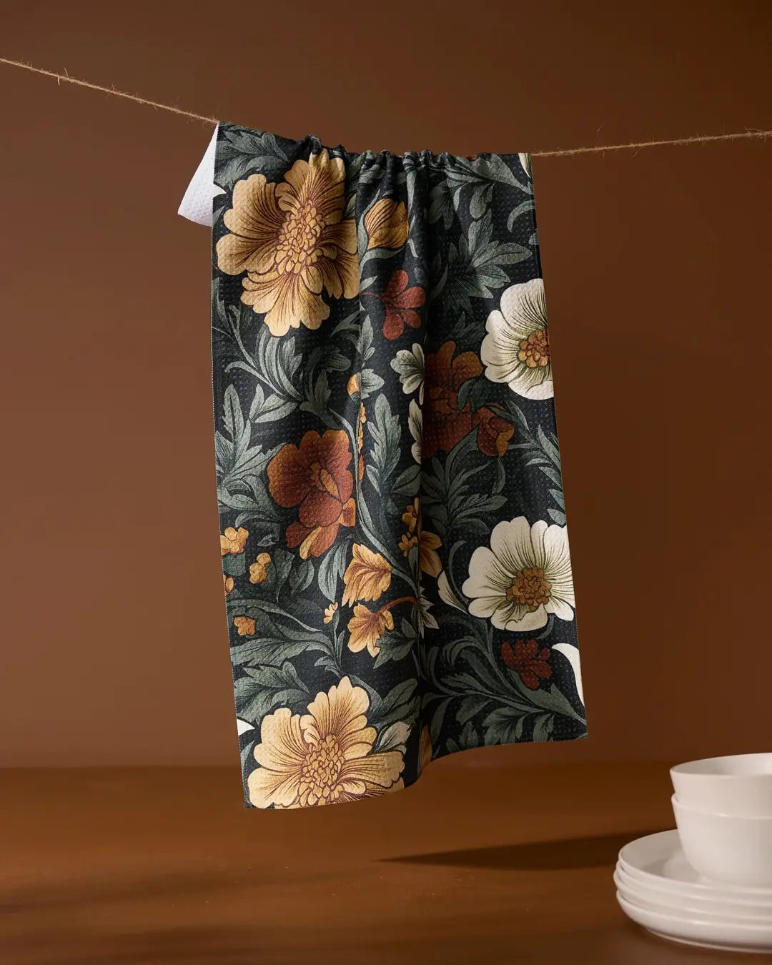 Geometry Fall Tea Towels