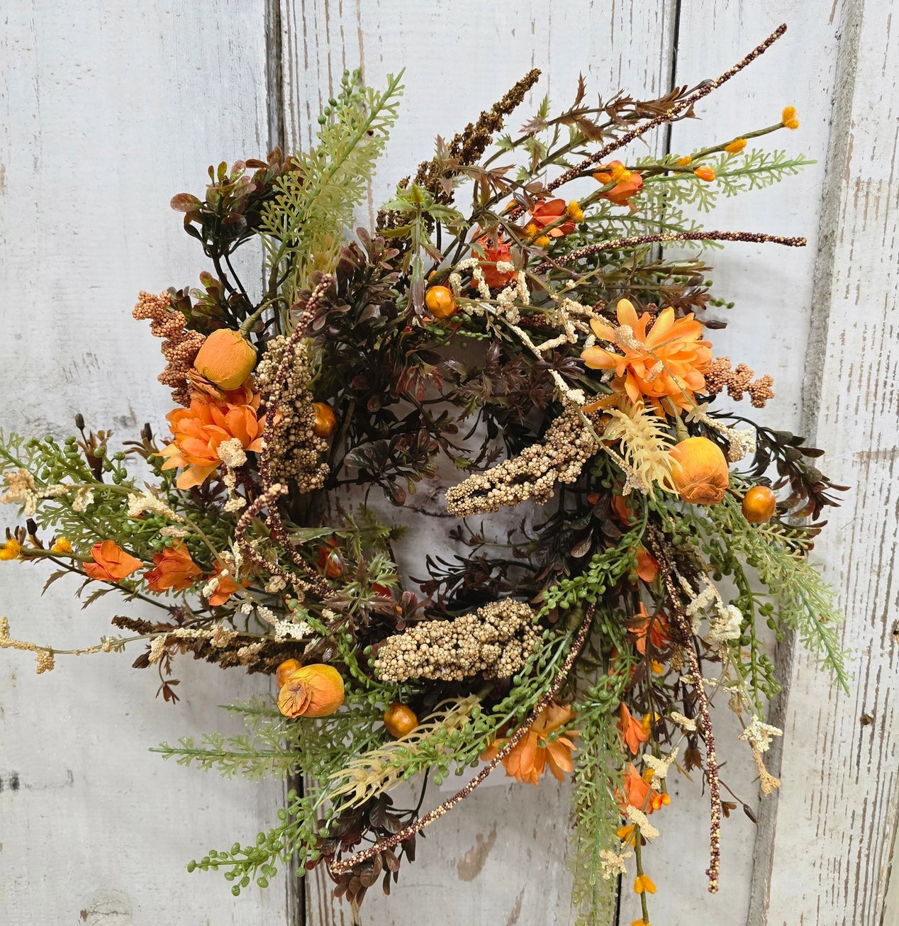 Autumn Glow Candle Ring 6.5"