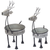 Reindeer Planter Silver