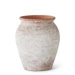 Distressed White Ceramic Vases