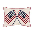 Double Flag Pillow