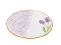 Easter Tulip Dessert Plate