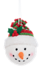 Stuffed Snowmen Ornaments