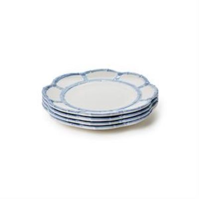 French Blue Bamboo Touch Salad/Dessert Plate