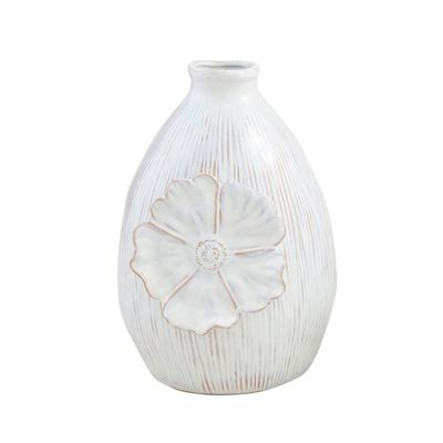 White Flower Vases