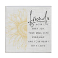 Friends Fill Block Sign