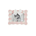 Gingham Pink Bow Frames