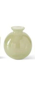 Green Glass Vase