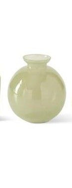 Green Glass Vase