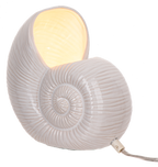 Glass Shell Accent Lamp