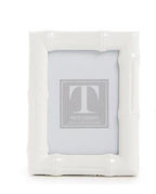 High Gloss White Bamboo Small Frame