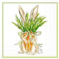 Carrot Bunny Lunch Napkin