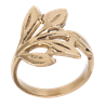 Gold Leaves Napkin Ring