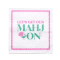 Let's Mahj On Cocktail Napkin