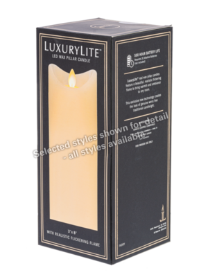 Luxury Lite 3x5 Pillar Candle