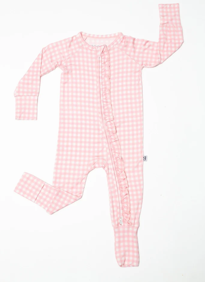 Goosies Long Sleeve Zip Cottage Pink