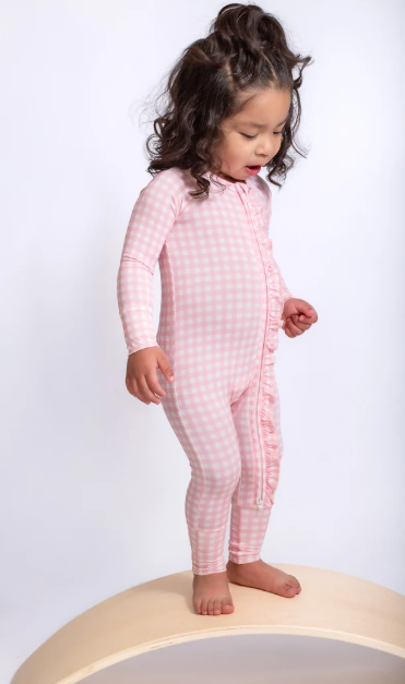 Goosies Long Sleeve Zip Cottage Pink