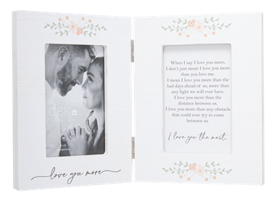 Love U More 4x6 Frame