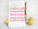 Preppy Pineapple Tea Towels