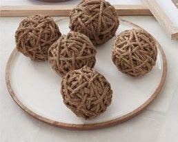 Mango Wood Trays With White Center