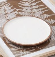 Mango Wood Trays With White Center