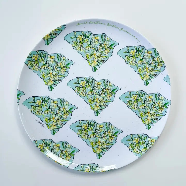 South Carolina Melamine Plate