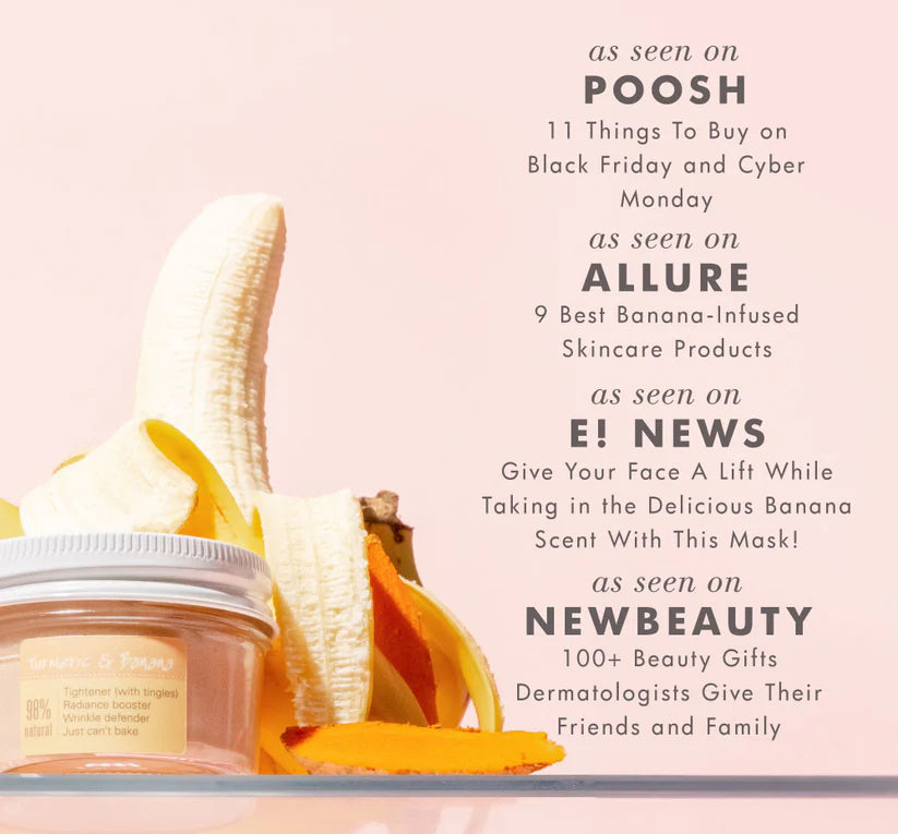 Farmhouse Fresh Mighty Tighty Turmeric & Banana Mask - 3oz