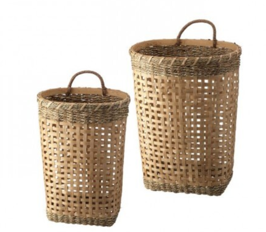 Bamboo Wall Basket