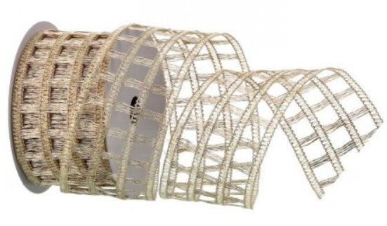 Knitted Metallic Ribbon