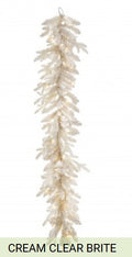 60 Inch LED Cream Bavarian Garland