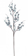 34” Wild Blue Berry Spray