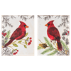 Cardinal Block Wall Decor
