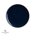 Navy Blue Plastic Dinner Plates