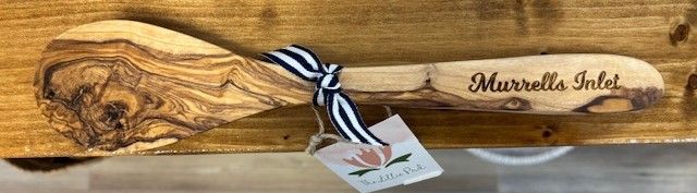 Olive Wood Serving Spoon