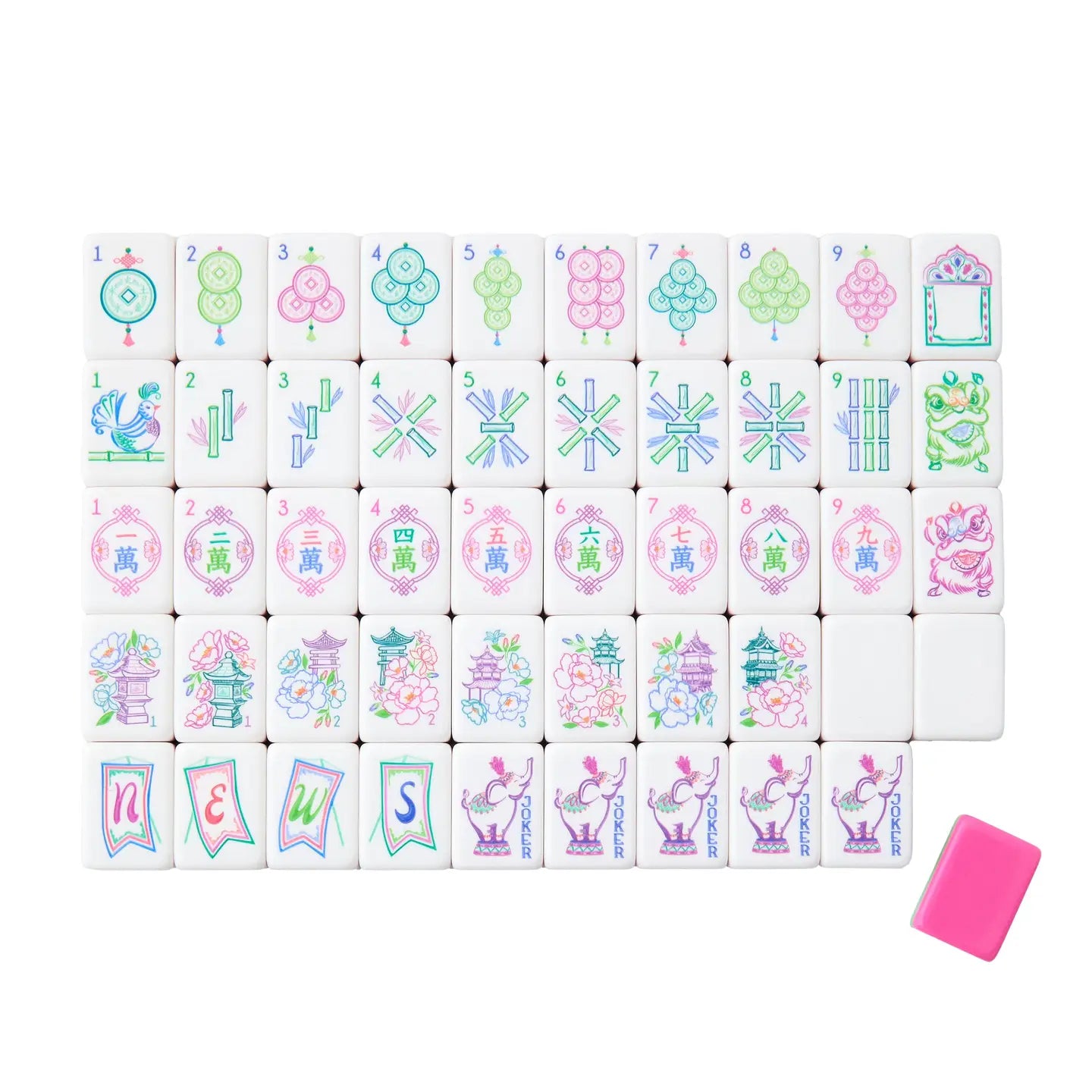 Amara Mahjong Tiles