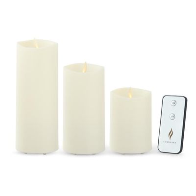 Luminara Outdoor Ivory Candle