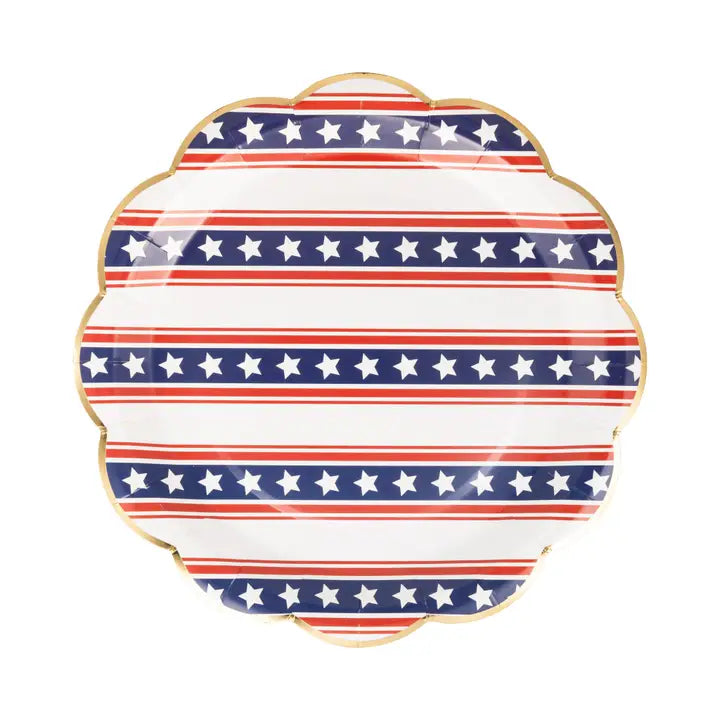 Patriotic Paper Plates