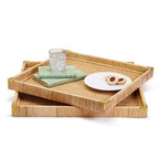 Rattan Square Tray