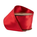 2.5 Inch Red Satin Ribbon