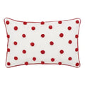 Ruby Dot Lumbar Pillow