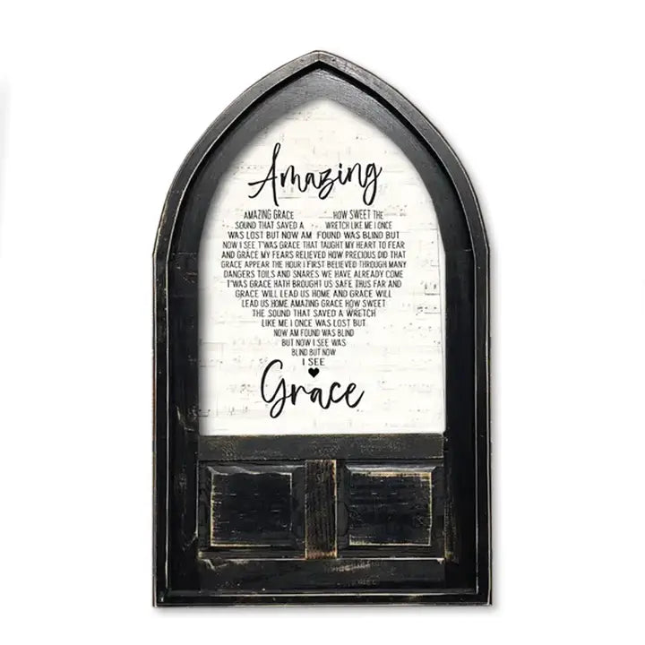 Jarmz Amazing Grace Arched Sign