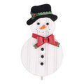Snowman With  Bow Tie Topper