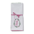 Spring Soiree Embroidered Bunny Towel