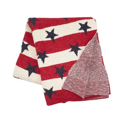 Stars And Stripes Throw
