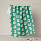 Geometry Mahjong Tea Towels
