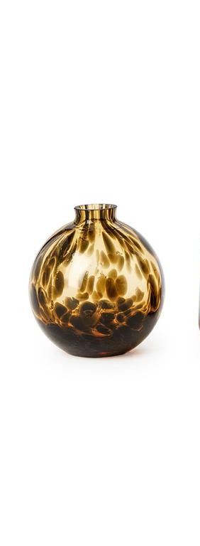 Tortoise Print Vases