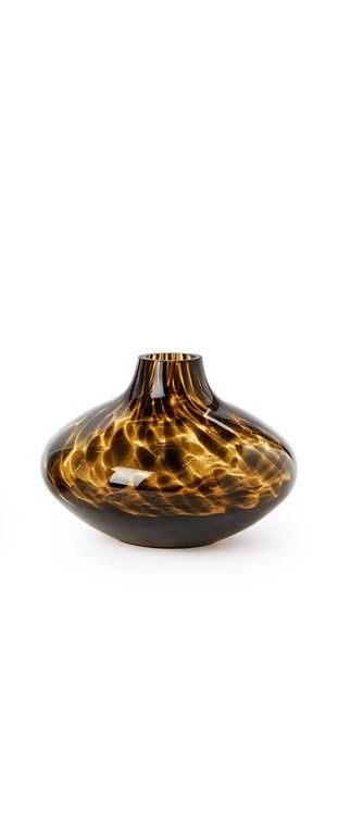 Tortoise Print Vases