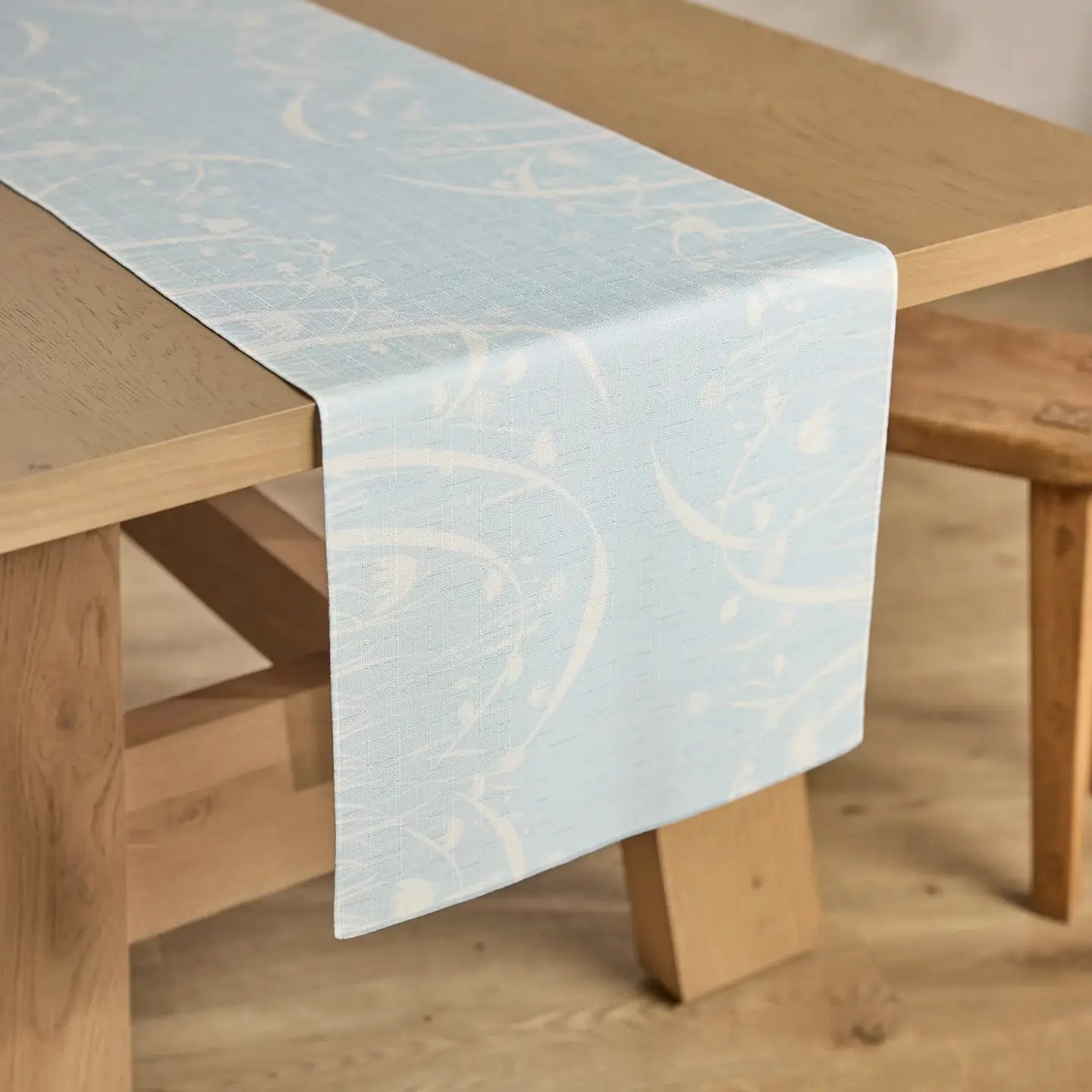 Quiet Bloom Table Runner 90 Inches