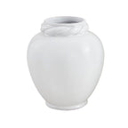 Twisted Handle Ceramic Vase